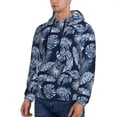 thumbnail image 3 of Sikiie Tropical Leaves Men's Hoodie, Essentials Hoodie, Sweatshirt, Pullover Hooded Sweatshirt for Men-X-Large, 3 of 7
