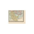 thumbnail image 3 of Historic Map - Holland Belgium Denmark - Cram 1888 - 29.06 x 23 - Vintage Wall Art, 3 of 3