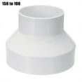 thumbnail image 1 of Ventilation Pipe Reducer Adapter Pipe Fittings 110To100/150 To100/200To150 Abs, 1 of 8