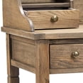 thumbnail image 3 of Safavieh Viscor Oak Writing Desk, 3 of 5
