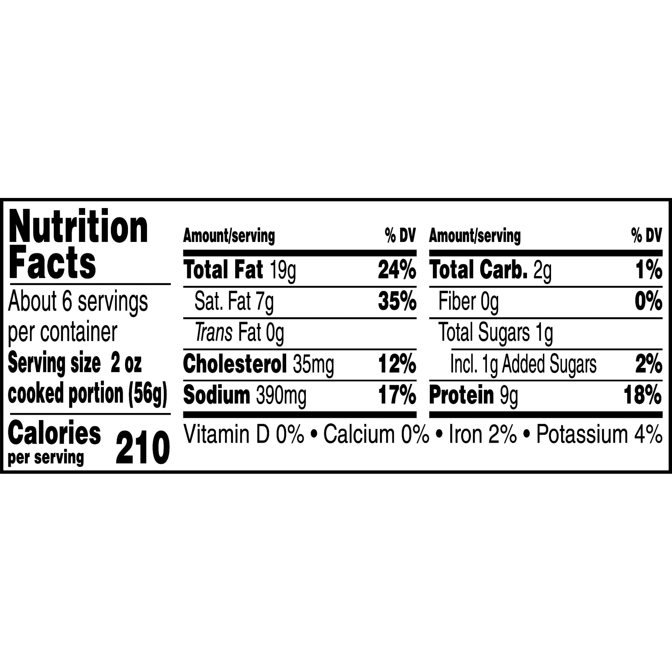 Jimmy Dean Premium Pork Hot Sausage Roll, 16 oz