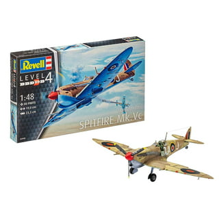 Revell Iron Maiden Spitfire MK.II Fighter Plane Aces High Plastic Model Kit  Includes Paint and Glue 1:32 Scale 