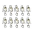 thumbnail image 2 of opvise 10Pcs Manicure Ornaments Shiny Visual Effect Faux Diamond Design Sparkling Decorative Alloy 3D DIY Nail Art Jewelry Manicure Ornaments for Nail Salon, 2 of 8