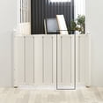 thumbnail image 6 of BabyDan Guard Me Wide Auto Retractable Safety Gate, 22" - 45", White, 6 of 12
