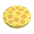 thumbnail image 1 of Balery Toast Fundas de asiento para taburete de bar redondo de tela de terciopelo ajustables que protegen de arañazos y manchas para sillas de 14 a 17 pulgadas.-12 inch, 1 of 7