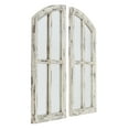 thumbnail image 3 of Jolene Arch Window Pane Mirrors Off-White 27" x 15" (Set of 2) by Aspire, 3 of 6