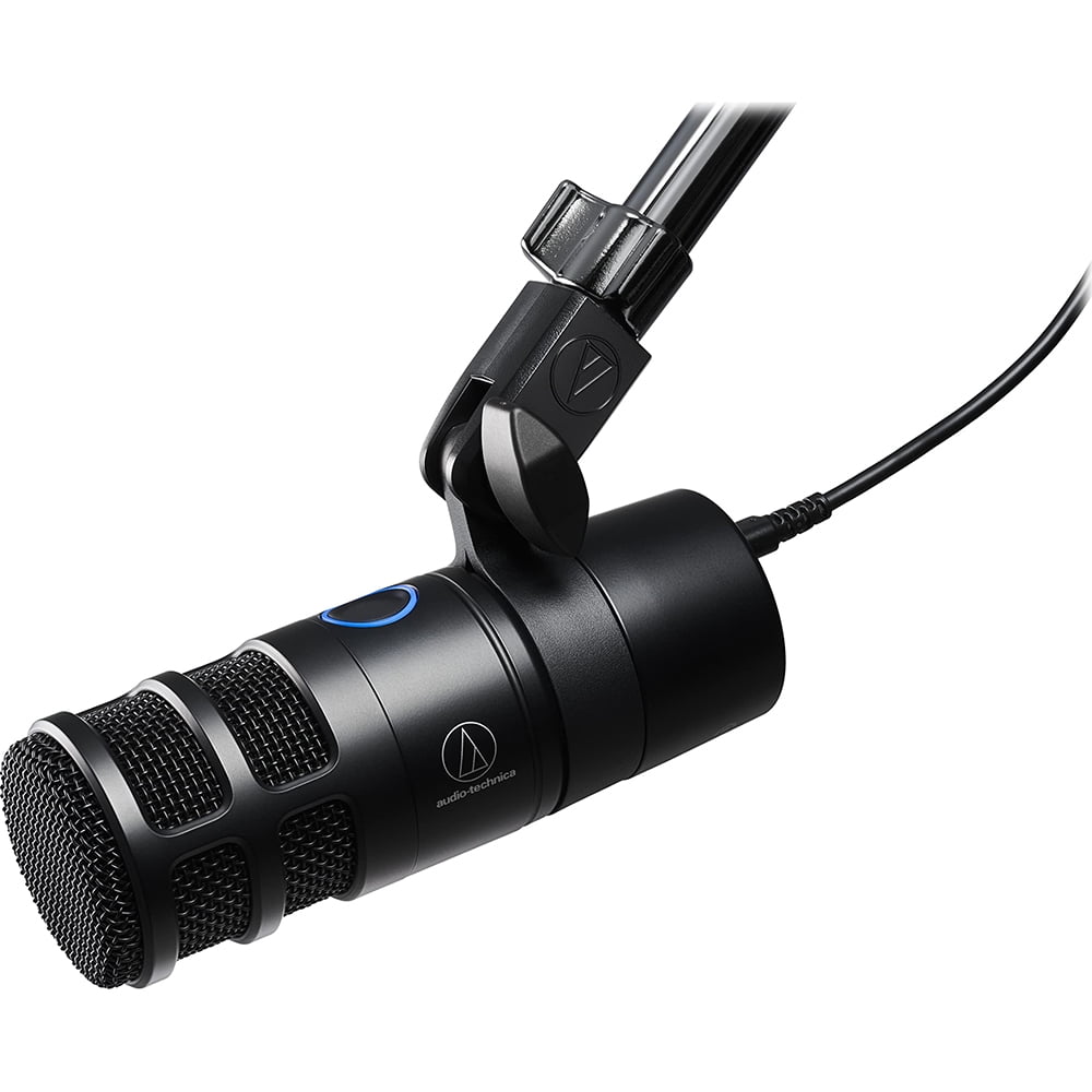 Audio-Technica AT2040 Hypercardioid Dynamic Podcast Microphone Bundle with 2 YR CPS Enhanced Protection Pack