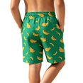 thumbnail image 5 of FYDUU Boys Swim Trunks with Compression Liner Kids Bathing Suit Printed Elastic Waist Casual Beach Shorts Lightweight Swimwear Bottoms Versatile Pants 5-6 Years, 5 of 6