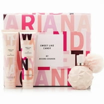 Ariana Grande Sweet Like Candy Eau De Parfum 3 piece gift set, Perfume for Women, 3.4 oz
