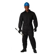 Men's Black Insulated Coveralls
