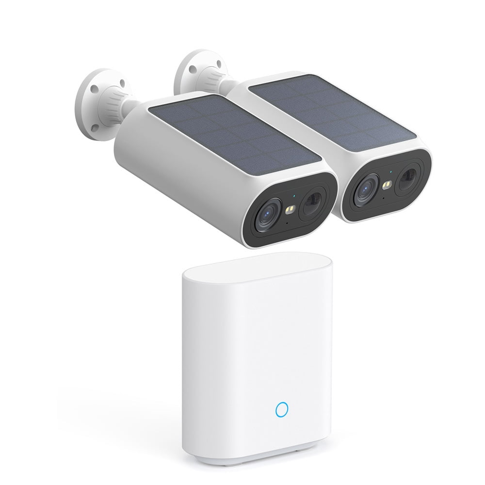 DEKCO Solar Security Cameras Wireless Outdoor, 2K/3MP Home