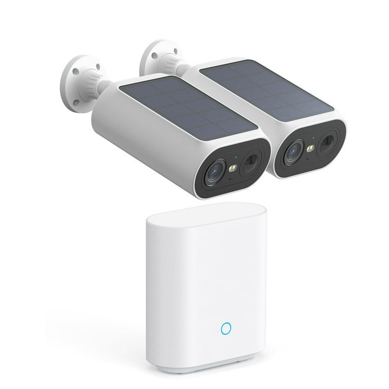 DEKCO Solar Security Cameras Wireless Outdoor, 2K/3MP Home