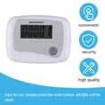 thumbnail image 2 of Portable Mini Digital LCD Running Step Pedometer Walking Distance Counter, 2 of 8