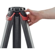 Sachtler flowtech 75 aktiv 3-Section Carbon Fiber Tripod with Mid-Level Spreader