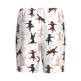 thumbnail image 4 of Yiaed Yoga Labrador Retriever for Men's Soft Sleep Pajama Short Lounging Pajama Shorts-X-Large, 4 of 8