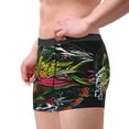 thumbnail image 2 of Fotbe bass Men’s Total Support Pouch Boxer Briefs, X-Temp Cooling, Moisture-Wicking Underwear, Regular, Long-leg and Trunk-Large, 2 of 5