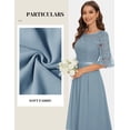 thumbnail image 3 of Vestido de dama de honor Wedtrend WT0314 Hazeblue para mujer, 3 of 6