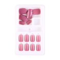 thumbnail image 1 of Amdohai Fake Nails Tips Set 12 Different Sizes Natural French Short False Nails Tips Full Cover Acrylic Artificial Nails for Nail Salons & DIY Nail Art Tool, 1 of 7