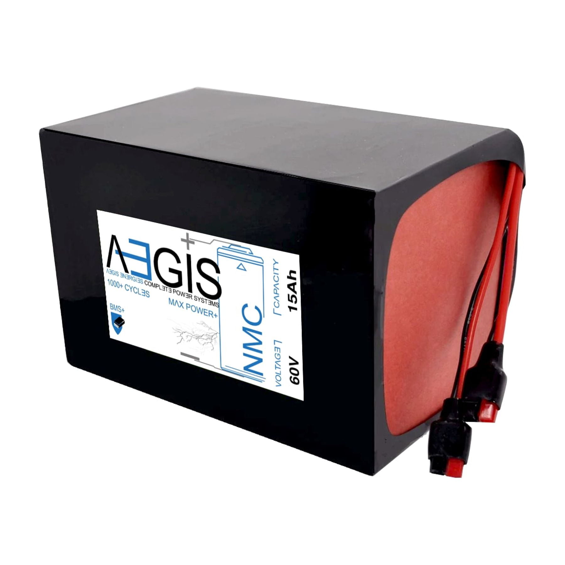 Aegis Battery 60v 15ah Li-Ion NMC Deep Cycle Lithium Battery