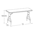 thumbnail image 4 of Scranton & Co Table Multi-Usage 72 Pouces Blanc, 4 of 6