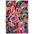 thumbnail image 2 of Safavieh Fiesta Anabella Floral Shag Area Rug, Fuchsia/Multi, 5'1" x 7'6", 2 of 10