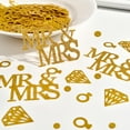 thumbnail image 3 of SIEYIO Wedding Rings Confettis for Wedding Decoration Glittering Wedding Table Confettis for Bridal Showers Engagements, 3 of 9