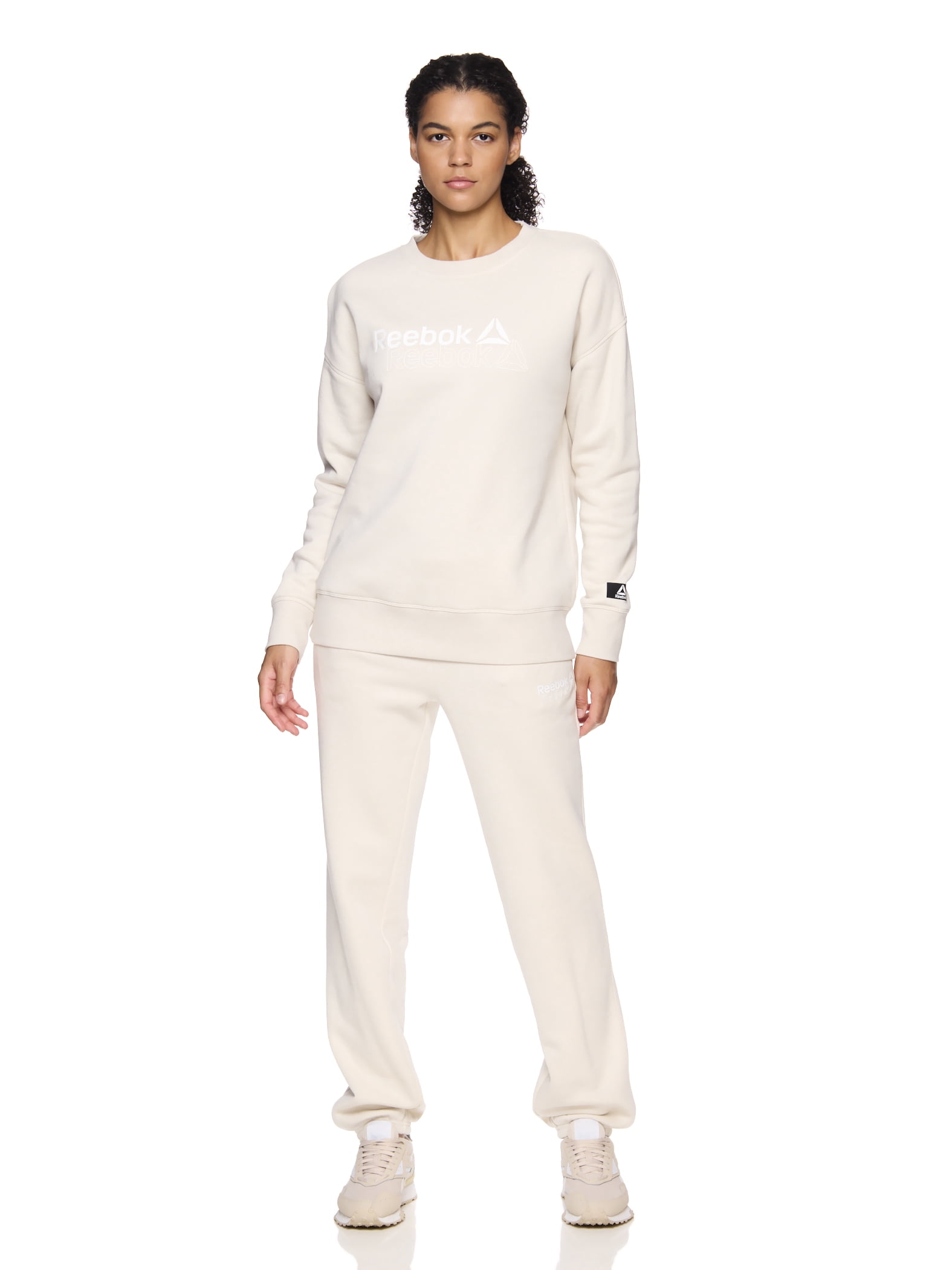 Reebok Women’s and Women’s Plus After Class Crewneck Sweatshirt, Sizes XS-4X
