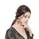 thumbnail image 3 of Pendientes de aro con forma de escorpión grande y exagerados para mujer, estilo punk, diamantes de imitación, joyería única de moda rockera, regalo de fiesta, plata, 3 of 5