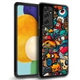 thumbnail image 4 of FKBRCL4U Compatible With Samsung Galaxy A14 5G Case, Corlorful Cartoon Doodle Love Skull Pattern For Girl Ultra Protection Shockproof Soft Silicone TPU Non-Slip Back, 4 of 5