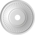 thumbnail image 5 of Ekena Millwork 22"OD x 3 1/2"ID x 1"P Berkshire Thermoformed PVC Ceiling Medallion (Fits Canopies up to 10 1/8"), Aged Dark Steel, 5 of 5