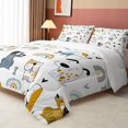 thumbnail image 3 of Datura Home Kawaii Dogs Comforter Set Cute Dogs And Rainbow Printed Quilt, 3 of 5