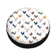 thumbnail image 2 of Kdxio Spare Tire Cover for RV Trailer, Waterproof Wheel Cover,Camper Spare Tire Cover Fit for Rv SUV Truck Travel Trailer -Various Rooster, 2 of 8