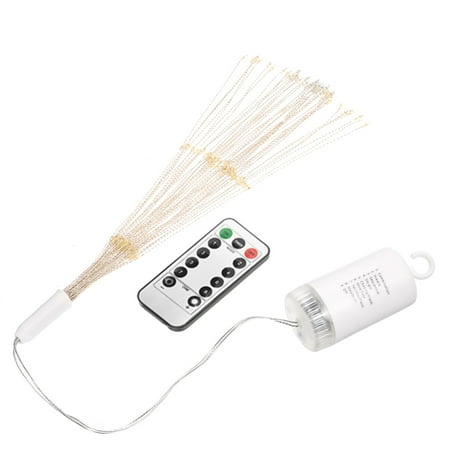

Fireworks 150 LEDs Christmas with Remote Control Decorative Hanging Starburst for Indoor Outdoor Home Parties Wedding Yard Garden