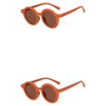 thumbnail image 1 of Gafas de sol redondas para niños Sonducket Accesorios de ropa Color naranja Rojo 2Conjunto, 1 of 6