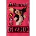 thumbnail image 3 of Gremlins Womens' Mogwai Rules Logo Movie Film Sleep Pajama Set Crewneck, 3 of 6