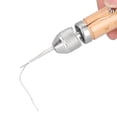 thumbnail image 1 of Stitcher Sewing Awl, Ergonomic Wooden Handle Awl, Hand-Stitching Tool, For Sewing And Repairing  Bags, Shoes, Leather Coats, 1 of 8
