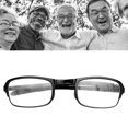 thumbnail image 1 of Gafas de presbicia de lectura negras ultrafinas, plegables, ligeras y portátiles unisex (2,5), 1 of 12