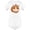 White, variant on Small Hamster Cartoon Bodysuit Infant -Image by Shutterstock, Newborn