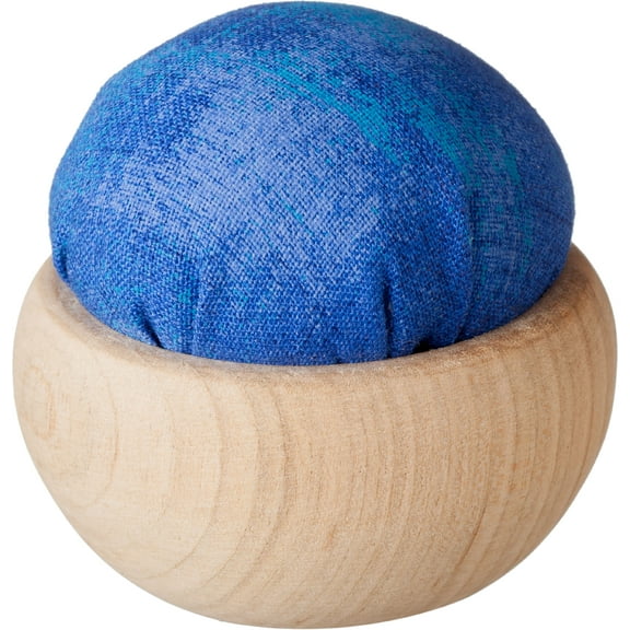Tulip Pincushion W/Wood Base-Ruri-Iro
