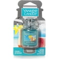 thumbnail image 2 of Yankee Candle Car Air Fresheners, Hanging Car Jar Ultimate, Neutralizes Odors Up To 30 Days, Bahama Breeze, 4 Packs, 2 of 7