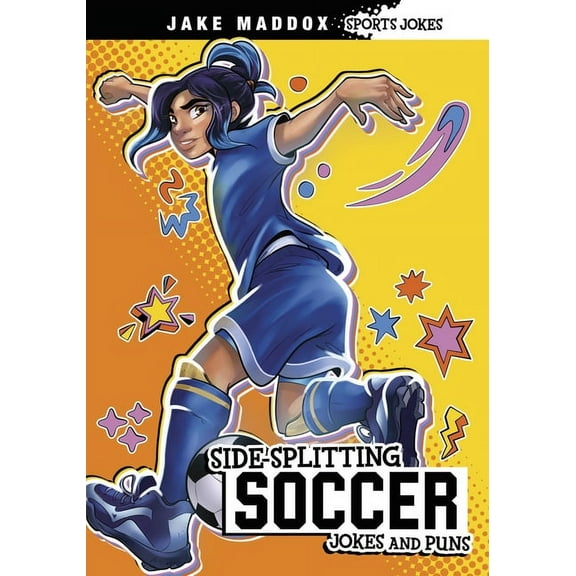 Jake Maddox Sports Jokes Side-Splitting Soccer Jokes and Puns, (Paperback)