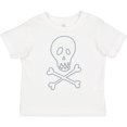 thumbnail image 3 of Inktastic Skull and Crossbones Boys or Girls Toddler T-Shirt, 3 of 5
