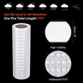 thumbnail image 3 of Unique Bargains Reflective Tape, 8' x 17 Ft Waterproof High Visibility Warning Safety Tape, White, 3 of 6
