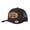 Black, variant on Unisex Tiger Flag Leather Patch Patchwork Trucker Hat, Adjustable Mesh Cap for Vacation Travel Outdoor Daily Wear