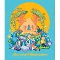 thumbnail image 2 of Rick & Morty Ricktanical Kids Silk Touch Throw Blanket, 2 of 4