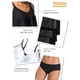 thumbnail image 5 of Trajes de baño para mujer, traje de baño de 2 piezas con volantes, parte inferior de bikini de cintura alta, trajes de baño de talla grande con control de barriga Adepaton WRHS-107-2, 5 of 7