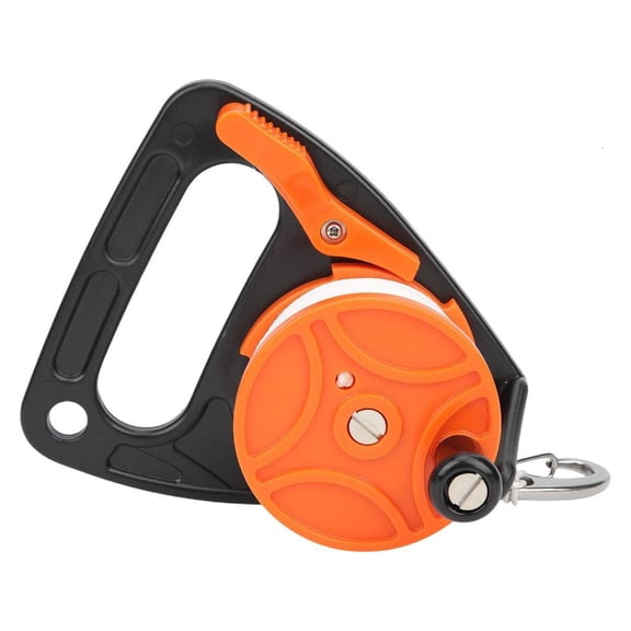 Lerpwige Diving Reel with Thumb Stoppers for Underwater Diving/Cave Drift Diving