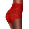 thumbnail image 2 of Sinhoon PLUS SIZE Women High Waist Sheer Lace Panties Knickers Thongs Underwear Gift, 2 of 5