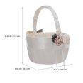 thumbnail image 2 of WHAMVOX Cesta Para Flores De Color De Tela Resistente Para Uso Decorativo Y Fiestas, 2 of 8
