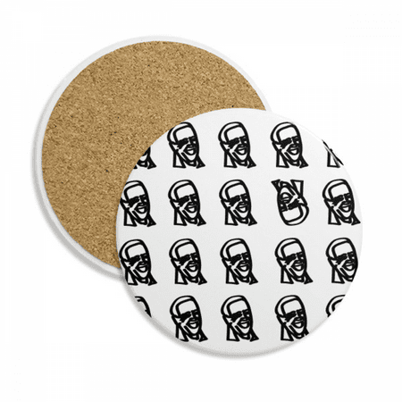 

America President Person Biden Manage Special Coaster Cup Mug Tabletop Protection Absorbent Stone